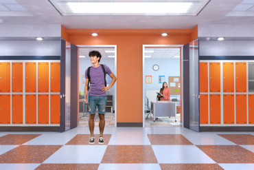 Meble i metalowe dla szkół